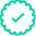 Icon image depicting success