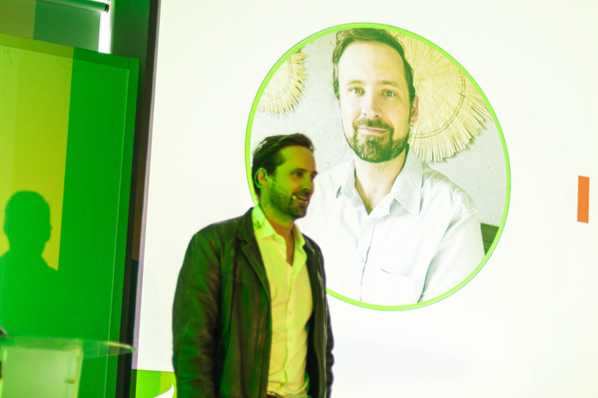 Nick Wood, General Manager at Matumi Fresh, presenting at Dynamics 365 in Motion, Hazendal Wine Estate, 4 June 2026
