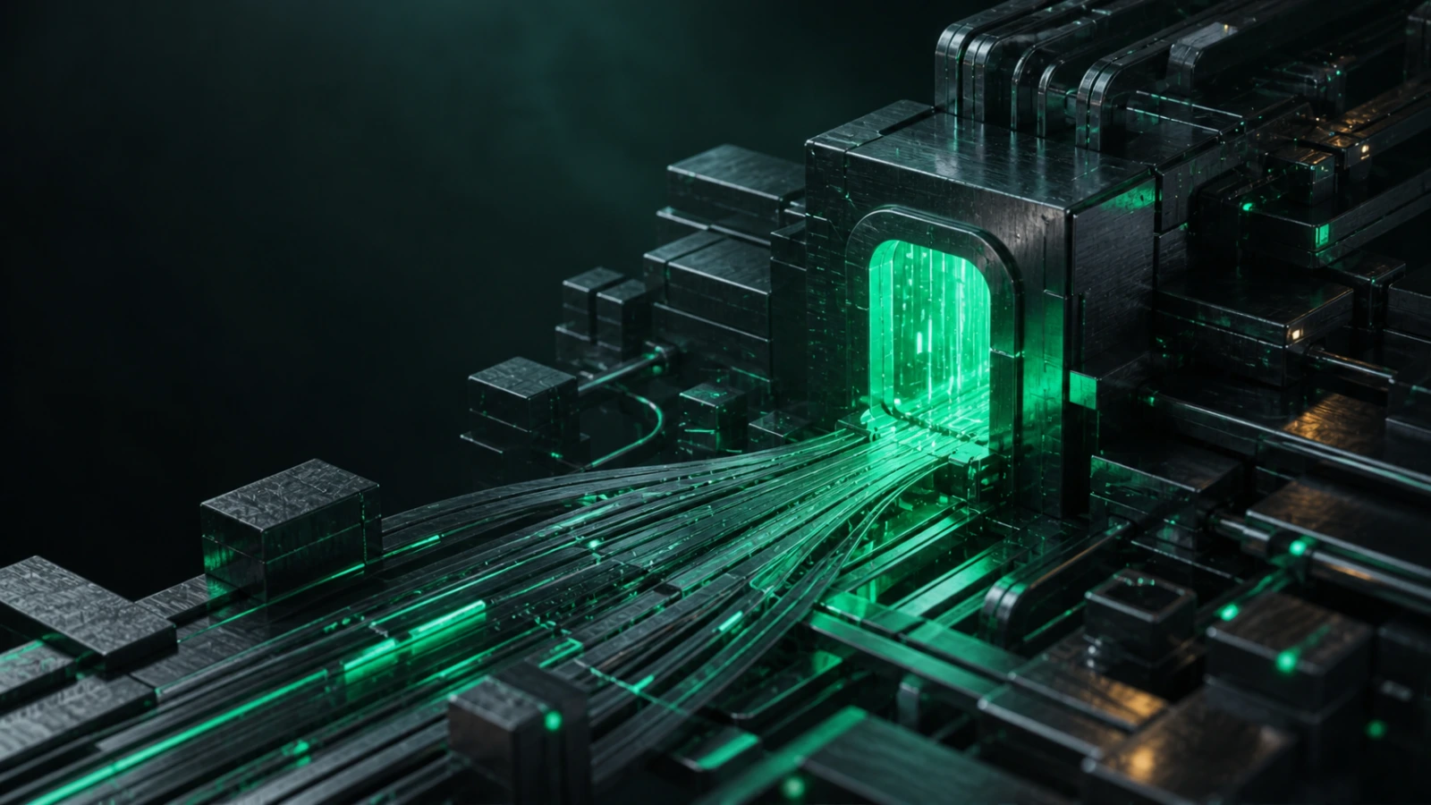 Connected business systems represented across a protected Exchange Online environment